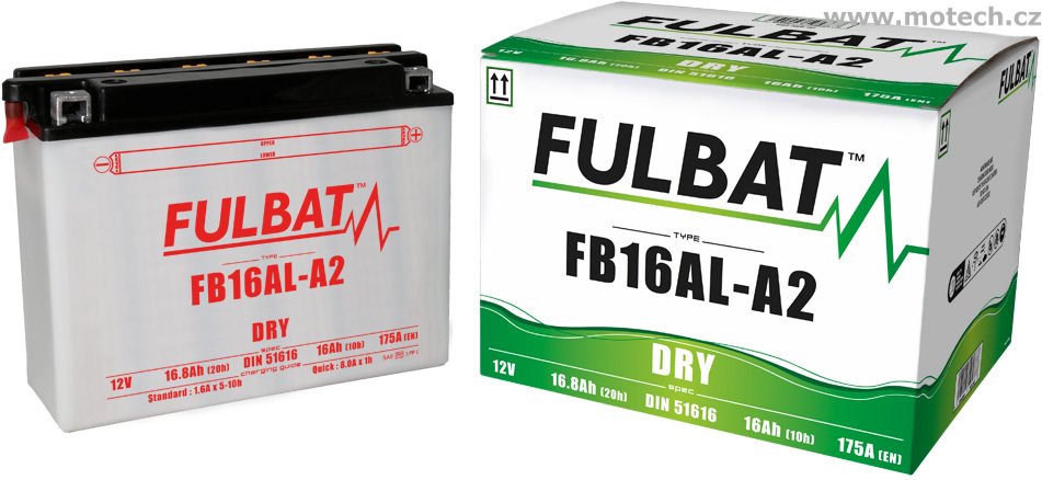 Konvenční baterie FULBAT FB16AL-A2 (YB16AL-A2) - Kliknutím na obrázek zavřete