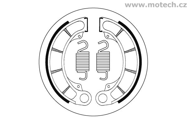 Brzdové pakny SBS - 2198 - Kliknutím na obrázek zavřete