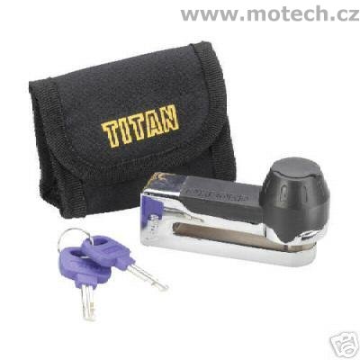 Zámek na kotouč OXFORD Titan - chrom - Kliknutím na obrázek zavřete
