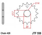 Kolečko JTF558-13 pro: YAMAHA TDR 125