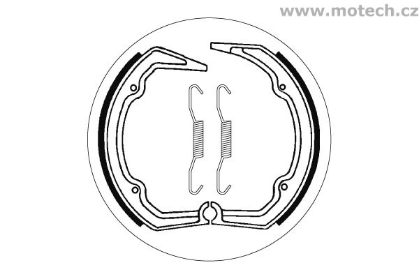 Brzdové pakny SBS - 2141 - Kliknutím na obrázek zavřete