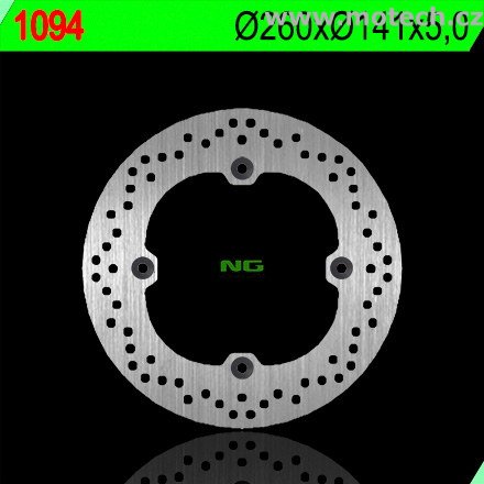Brzdový kotouč NG 1094 - pevný - Kliknutím na obrázek zavřete