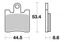 Brzdové destičky přední SBS - 146MS