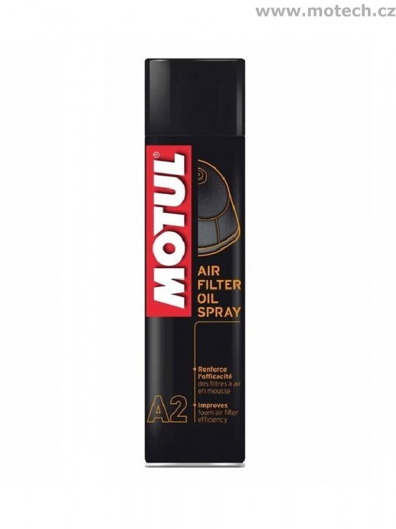 MOTUL A2 AIR FILTER OIL SPRAY 400ML - Kliknutím na obrázek zavřete