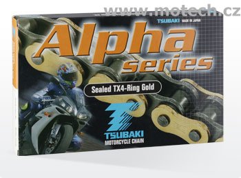 Řetěz Tsubaki 520 Alpha XRG 120 článků - Kliknutím na obrázek zavřete