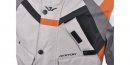 Textilní bunda Ayrton Fuel šedá/oranžová