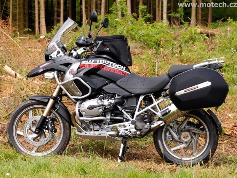 Kompletní sada kufrů - AERO BMW R1200 GS / Adventure - Kliknutím na obrázek zavřete