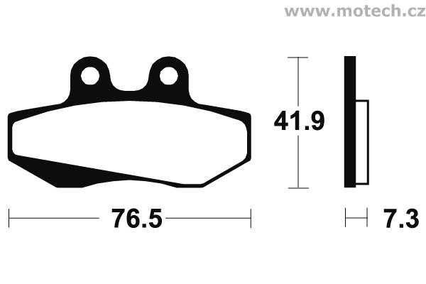 Brzdové destičky přední Bendix - MA 152 - Kliknutím na obrázek zavřete