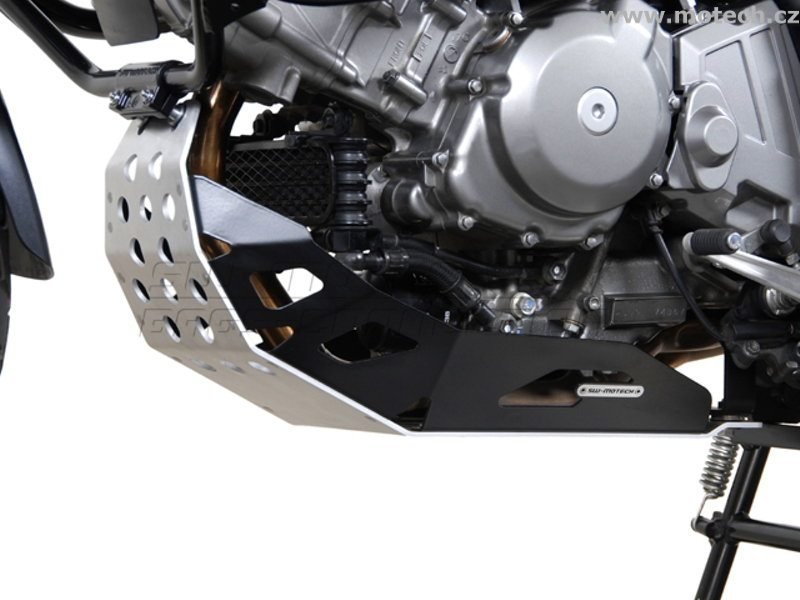 Kryt motoru,hliníkový-černý - Suzuki DL650 V-Strom - Kliknutím na obrázek zavřete