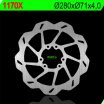 Brzdový kotouč NG 1170X - pevný