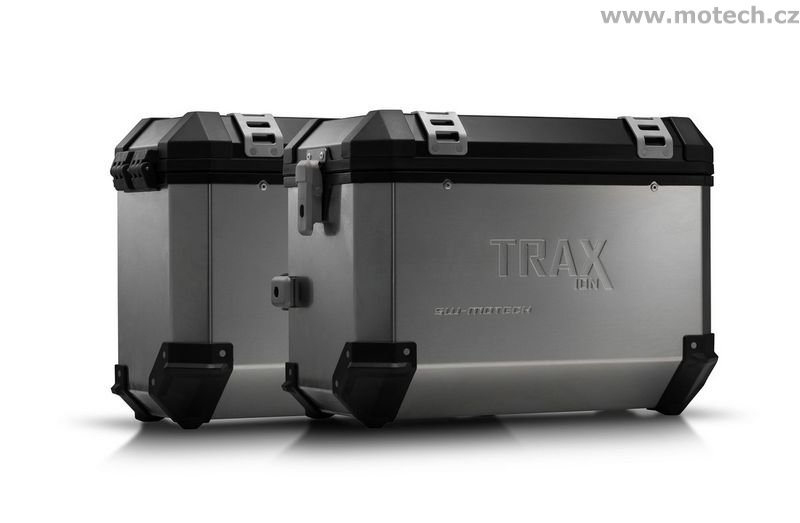 sada bočních kufrů TRAX ION stříbrné 45/37 l Honda XRV750 Africa Twin (92-03) - Kliknutím na obrázek zavřete