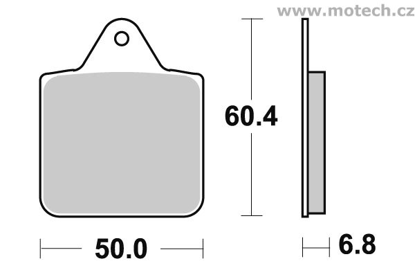 Brzdové destičky přední SBS - 756ATS - Kliknutím na obrázek zavřete