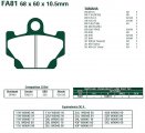 Brzdové destičky EBC - FA81R