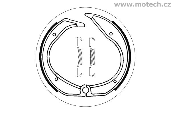 Brzdové pakny SBS - 2140 - Kliknutím na obrázek zavřete