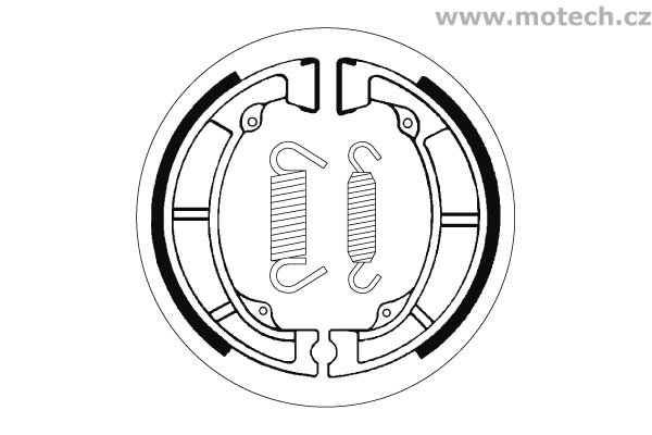 Brzdové pakny SBS - 2039 - Kliknutím na obrázek zavřete