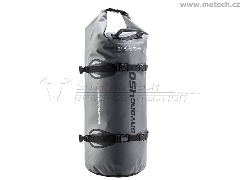 Zadní válec Drybag 450 - šedý nepromokavý 45 l - Kliknutím na obrázek zavřete