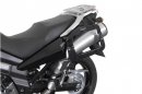 sada bočních kufrů TRAX ION stříbrné 37/37 l Suzuki DL1000/Kawasaki KLV1000