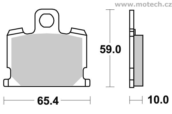 Brzdové destičky přední SBS - 547HF - Kliknutím na obrázek zavřete
