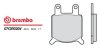 Brzdové destičky Brembo - BRM 07GR0204