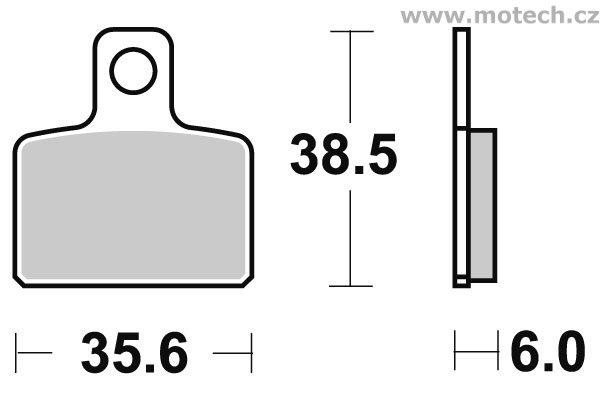 Brzdové destičky přední SBS - 803HF - Kliknutím na obrázek zavřete