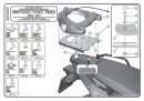 Nosič kufru - plotna monokey Kappa - KR5107 - BMW F 650 GS / F 700 GS/ F 800 GS (08-13)