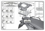 Nosič kufru - plotna monokey Kappa - KR5107 - BMW F 650 GS / F 700 GS/ F 800 GS (08-13)