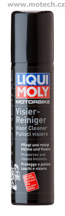 LIQUI MOLY Motorbike - čistič hledí přilby ve spreji 100ml - Kliknutím na obrázek zavřete