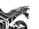 kompletní sada bočních kufrů TRAX Adventure 45/37 l stříbrné Triumph Tiger 800/800XC (10-)