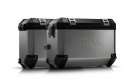 sada bočních kufrů TRAX ION stříbrné 45/37 l Triumph Tiger 800 / XC /XR (10-)