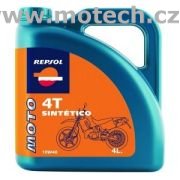 Repsol Moto Sintetico 4T 10W40 4l - Kliknutím na obrázek zavřete