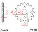 Kolečko JTF278-16 pro: HONDA CB 400N (A/T/F)