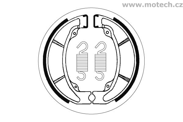 Brzdové pakny SBS - 2047 - Kliknutím na obrázek zavřete