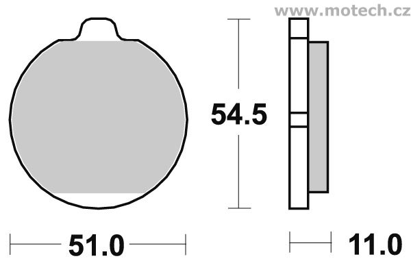 Brzdové destičky přední SBS - 530HF - Kliknutím na obrázek zavřete