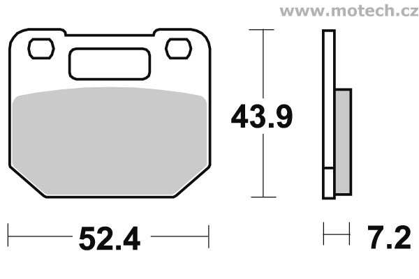 Brzdové destičky přední SBS - 587HF - Kliknutím na obrázek zavřete