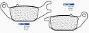Brzdové destičky CL BRAKES 3108 MSC