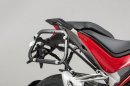 sada bočních kufrů TRAX ION stříbrné 37/37 l Multistrada 1200/S (15-)