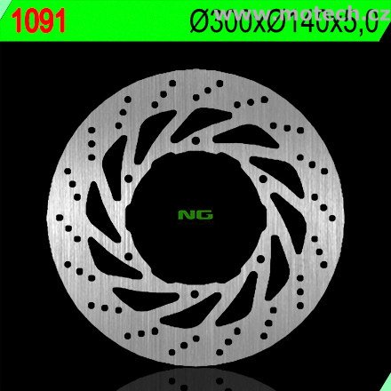 Brzdový kotouč NG 1091 - pevný - Kliknutím na obrázek zavřete