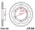 Rozeta JTR846-39 pro: YAMAHA SZR 660
