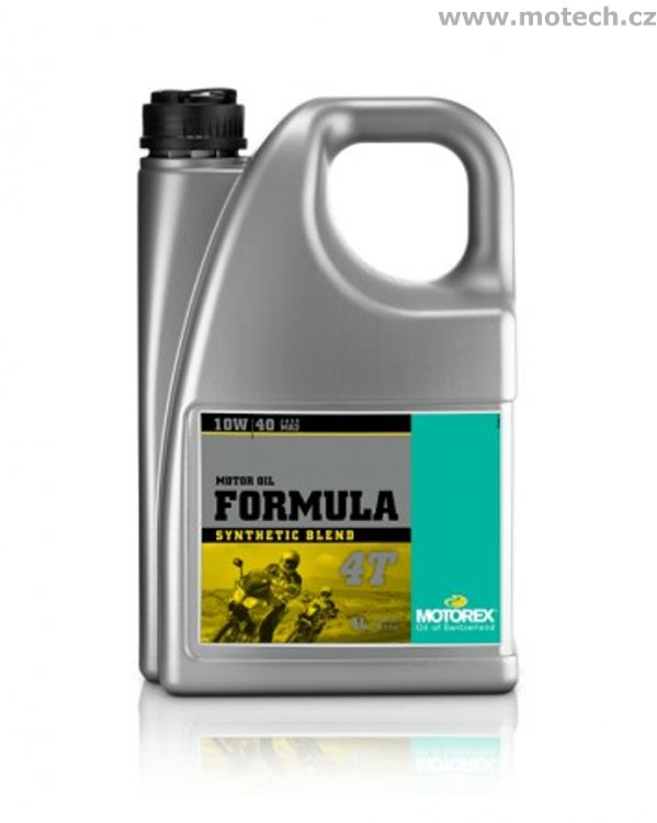 Motorex FORMULA 4T 10W40 - 4 litry - Kliknutím na obrázek zavřete
