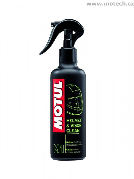 MOTUL M1 HELMET & VISOR CLEAN 250ML - Kliknutím na obrázek zavřete