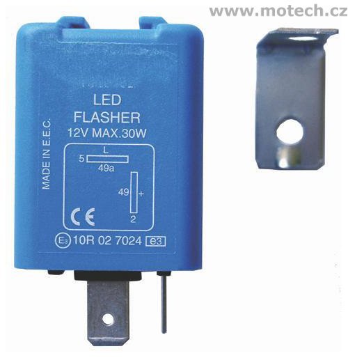 Relé 12V pro LED blinkry - Kliknutím na obrázek zavřete