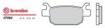 Brzdové desky Brembo - BRM 07064