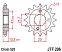 Kolečko JTF296-16 pro: HONDA XRV 650