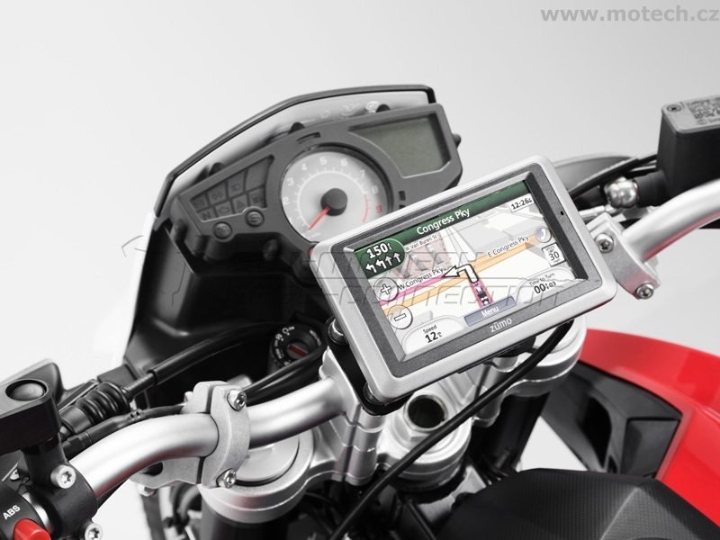 SW-Motech - odnímatelný odpružený držák GPS BMW F800 GT (13-) - Kliknutím na obrázek zavřete