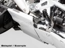 rozšíření krytu motoru k hlavnímu stojanu - černé BMW R 1200 GS (13-)