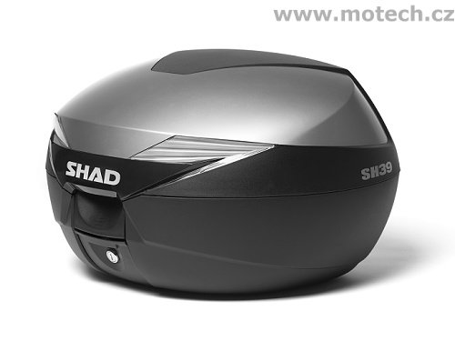 Kryt víka SHAD D1B39E15 kufru SH39 - new titan - Kliknutím na obrázek zavřete