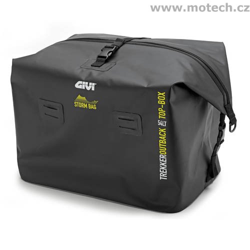 T 512 vodotěsná vnitřní taška do kufru GIVI OBK 58, šedá, 54 litrů, lze i jako samostatné zavazadlo - Kliknutím na obrázek zavřete