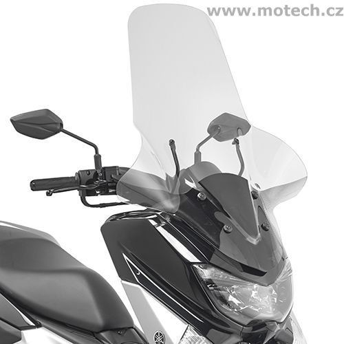 2123DT - plexi Kappa čiré - YAMAHA N Max 125 (15-16) - Kliknutím na obrázek zavřete