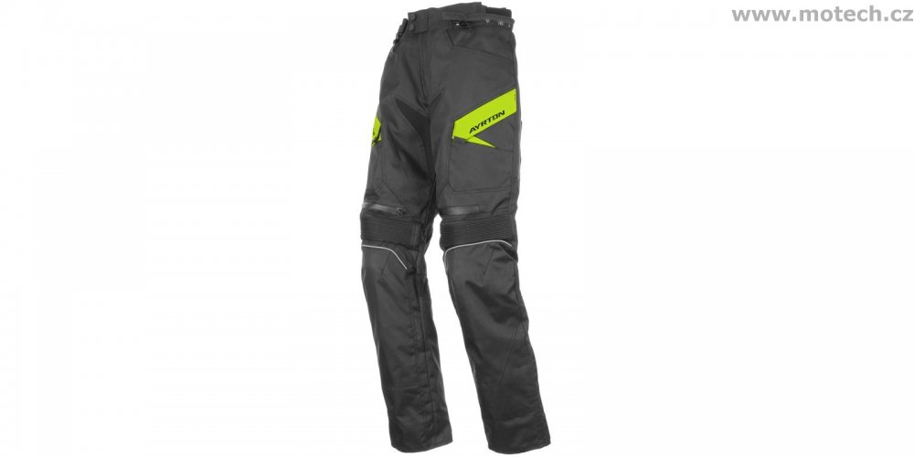 Kalhoty AYRTON Brock, černé fluo - Kliknutím na obrázek zavřete