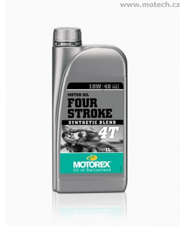 Motorex FOUR STROKE 4T 10W40 - 1 litr - Kliknutím na obrázek zavřete